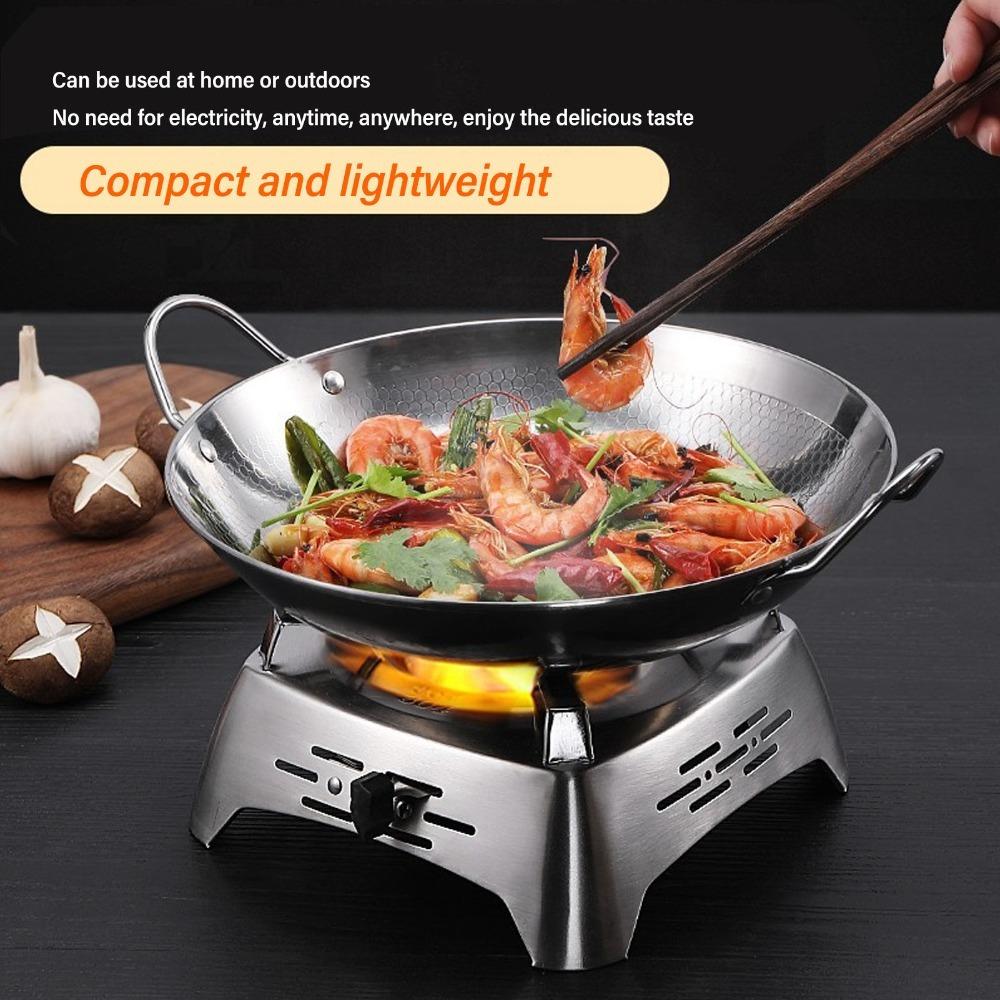 Drawer Structure Drawer Type Alcohol Burner Sliding Adjustment Alcohol Stove  Camping