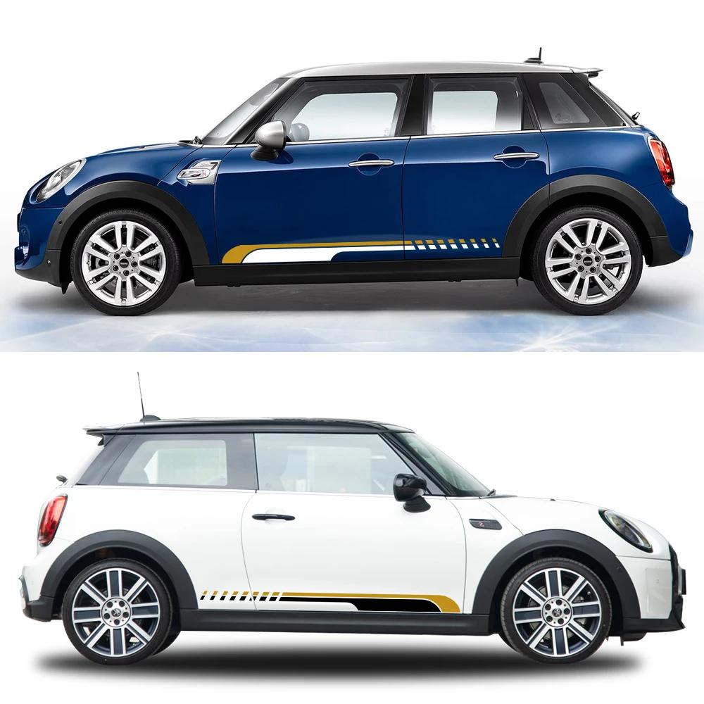 Car Door Side Sticker Vinyl Decoration For MINI John Cooper S JCW F55 F56 F57 R55 R56 R60 F60 Countryman Auto Tuning Accessories