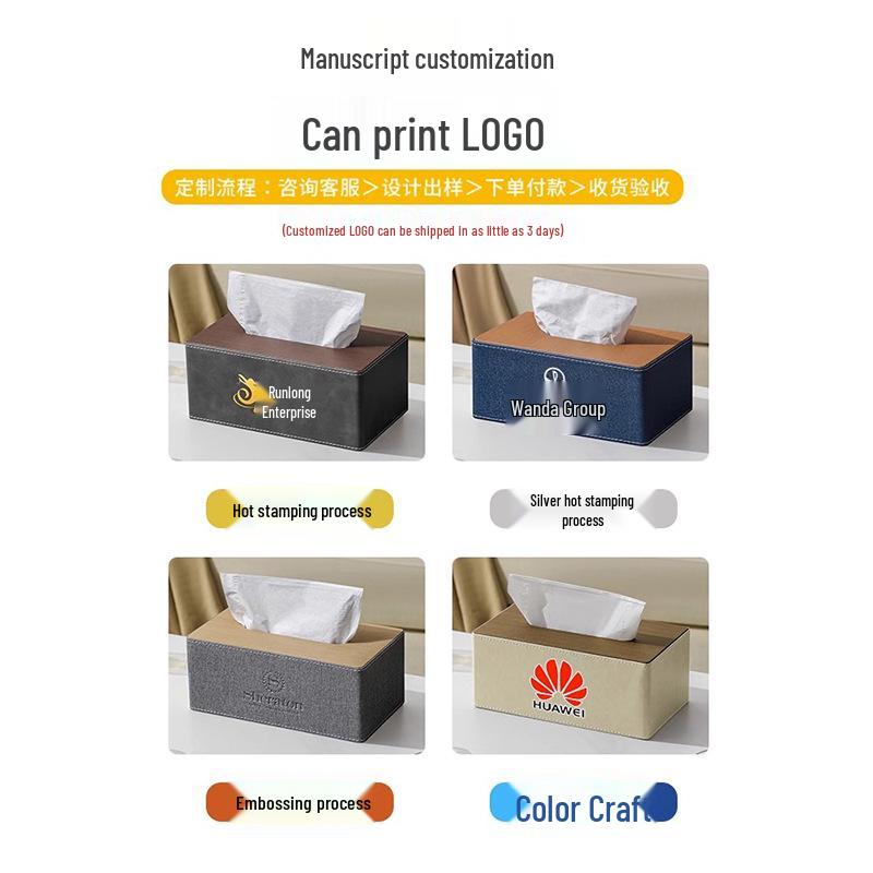 Modern Multifunctional Tissue Box for Home, Office, or Hotel Use