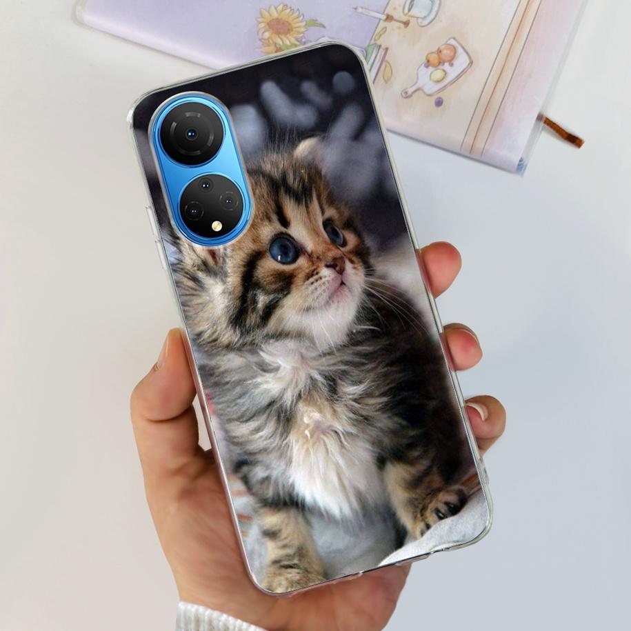

For Honor X7 X7a X7b Case 2023 Fashion Marble Silicone Soft Cover For HonorX7b X 7B X 7A RKY-LX1 TPU Case HonorX7b HonorX7a Capa Honor X7a