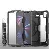 Armored case for iPad Pro 11" M2 2022 / M1 2021 / 2020 / 2018, 360 protection with stylus holder, Black