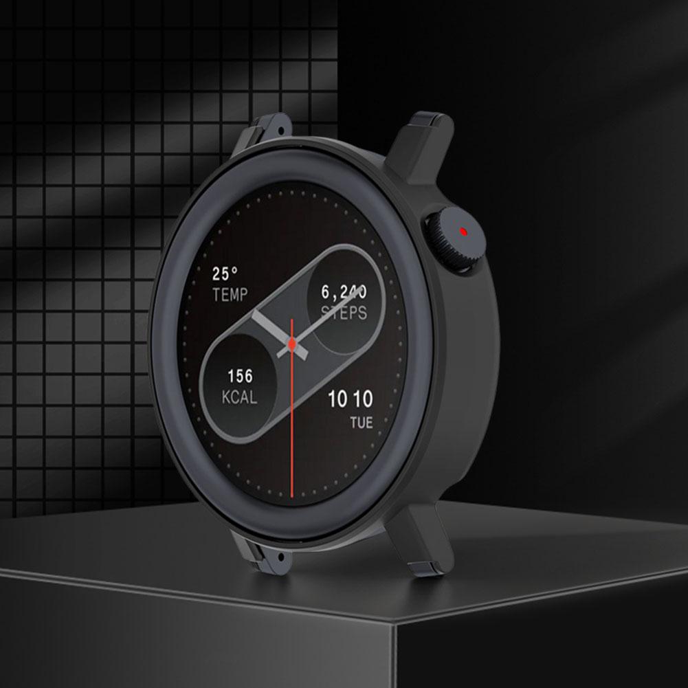 PC Hollow Case Anti-scratch Protective Shell Anti-Drop Protective Frame Bumper Protector Cover for CMF Watch Pro 2 Samrt Watch