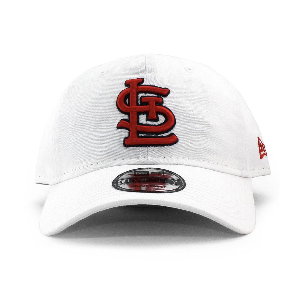 [New Era] Cap 9TWENT Strapback CORE CLASSIC STRAPBACK CAP 920 Hat MLB NBA NFL NCAA (St. Louis Cardinals (White)) [Used]