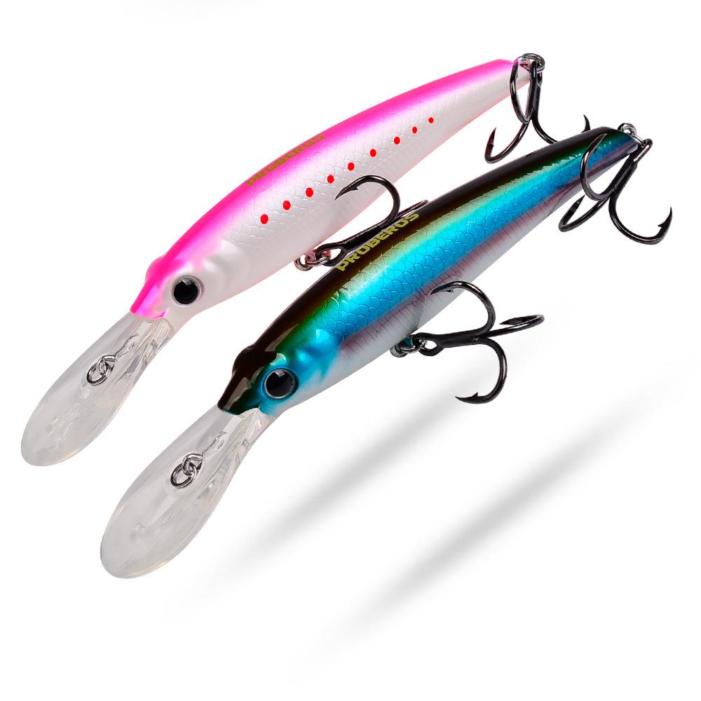 Leurre vairon coulant: 19cm, 54g Appât Artificiel Bionique pour Pêche en Eau Salée (DW612)