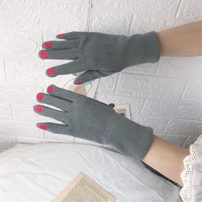 Guantes Cálidos para Mujer Invierno Guantes Táctiles con Uñas de Color Guantes Térmicos Cortavientos para Correr Hacer Recados Ciclismo Conducir