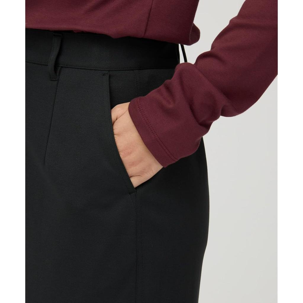 Women's Pencil Skirt Snow Peak Wind Block Tricot Windproof Stretch Polyester 102261SK02