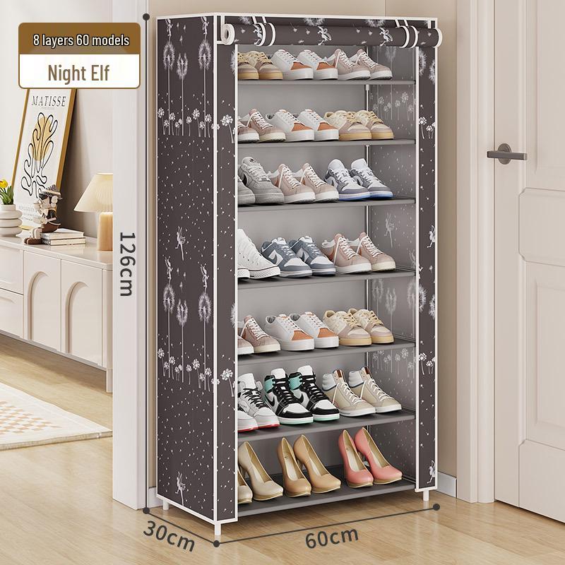 2022 Modern Fabric Shoe Rack - Dustproof, Multi-Layer Storage for Doorway & Dorms