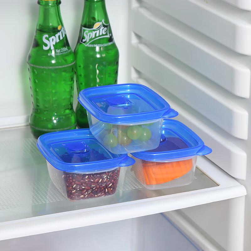 Wutuo R-5057 3-Piece Plastic Food Storage Container Set