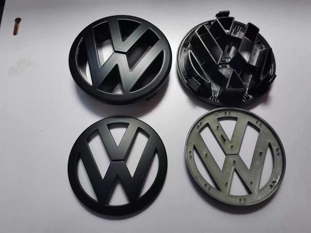 BRK1 For VW Volkswagen Jetta MK5 Golf 2pcs Front and Rear Replacement Emblem Logo for VW Golf 5 Golf5 GTI GT MK5 2003-2008