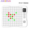 14 In 1 Multifunctional Smart Board Game Electronic Chess Backgammon Go Tic-Tac-Toe Whack-a-Mole Combe for Kids Educational Toy