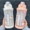 with Straw Sports Fitness Water Cups With Handle Fitness Drinking Cups  Home