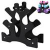 6 Grid Dumbbell Weight Rack 3 Tier Fitness Equipment Rack Practical Dumbbell Holder  Home Gym