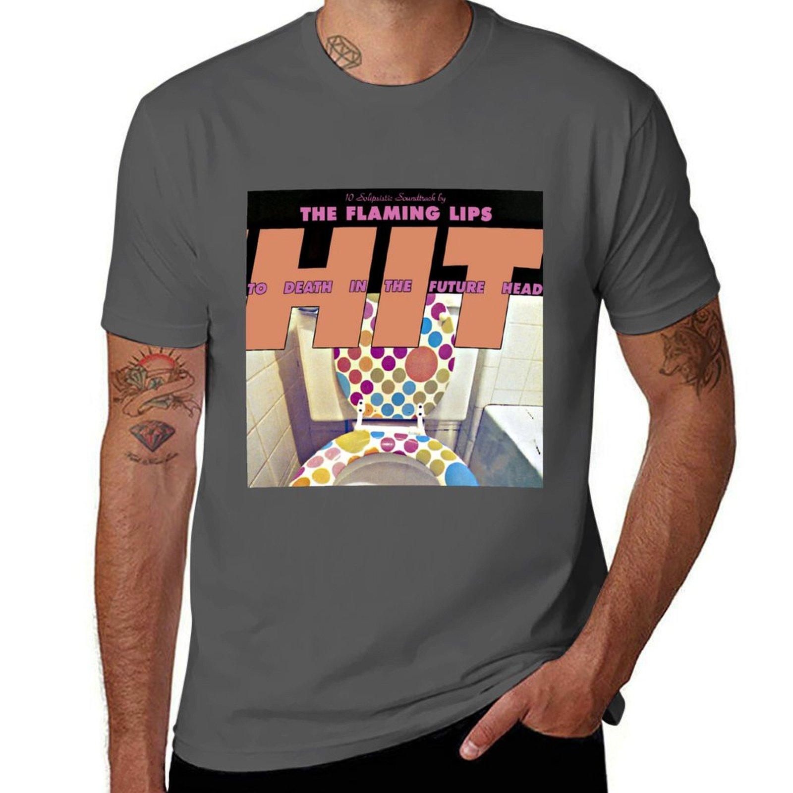 

Hit to death in the future head T-Shirt funny t shirts man g man t shirts for men anime t shirts oversize T-Shirt 4XL