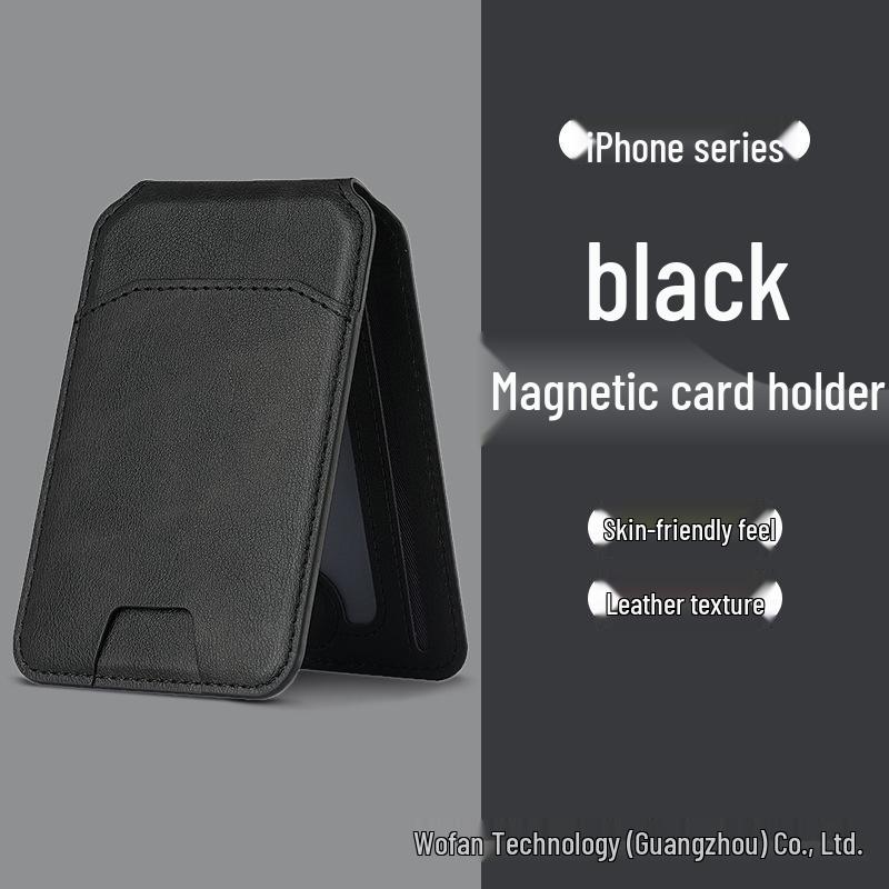 Ultra-Thin Magnetic Card Holder for iPhone 14/15/16 Pro Max with Stand
