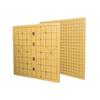 8mm Dual-Sided Wooden Folding Go and Gomoku Board Game for Adults - Large Traditional Chess Board