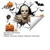Bedroom Spooky Wall Stickers Halloween Stickers, Self Adhesive Vinyl Decals, Waterproof Removable Decals for Party Home Store Decor Peel And Stick