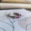 Серебряное кольцо с натуральным рубином 2.328ct, фианитами, вес изделия 2,94 гр (2205296)