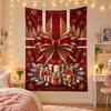 Christmas Printed Tapestry Wall Hanging For Bedroom Living Room Wall Decor Holiday Gift
