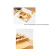 Bamboo Tray Stand Indoor Plate Nursery Plant Holders Garden Saucers Storage Desktop Bonsai Decoration