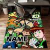 Custom Ben Mat Personalized Name, Polyester Washable Indoor Entryway Rug, Gift for Christmas, Easter, Thanksgiving Day