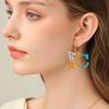 Butterfly Alphabet Silicone Mould DIY Alphanumeric Pendant Resin Mould Keychain Earrings Epoxy Jewellery Craft Casting Moulds