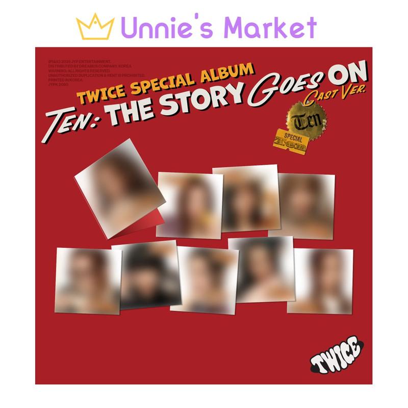 

TWICE - ДЕСЯТЬ: История продолжается (Каст Вер.) + Бесплатный подарок Random ver. 1EA