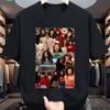 T-shirt "Nanny Girl" de Fran Drescher Programme TV Rétro Années 90 Toute Saison Coton Pur Décontracté Mode Streetwear Homme et Femme