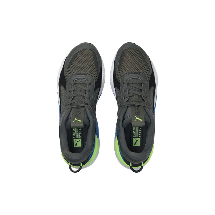Puma Rs-X Cushioning Lightweight Slip-Resistant Durable Low-Top Casual Running Shoes Men sneaker Gray Blue White 369579-12