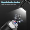 600 LM Brightness COB LED Work Light Type C Charging 1200 mAh Battery Rechargeable Flashlight Magnetic Base Dual Lights