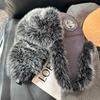 Mens Women Unisex Warm Trapper Aviator Trooper Earflap Winter Flaps Ski Hat New Bomber Hats Russian Ski Hat Faux Fur Hats