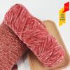 Chenille Gold Velvet Chunky Yarn Kit for Hats, Scarves, Sweaters, Dolls, and DIY Knitting