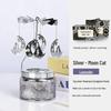 Rotating Soy Wax Scented Candle Holder - Birthday Gift & Home Decor 