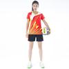 Mens Volleyball Jersey Set Short Sleeve Sleeveless Striped Sports Uniform Training