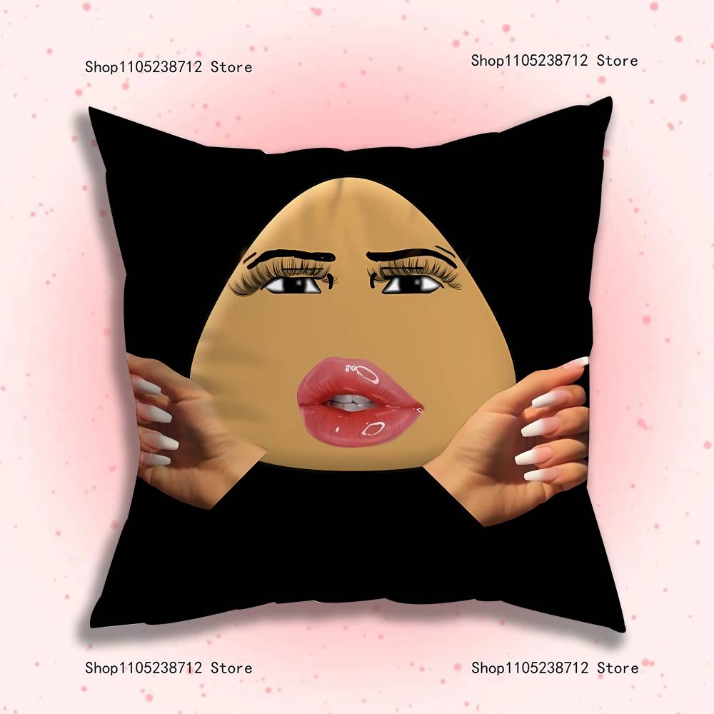 My Pet Alien Emo Noteit Pou Pillowcase Pillowslip Cushion Plush Boys Girls Cartoon Anime Kawaii Decoration Birthday Cute Gifts