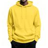 Men's Hooded Long Sleeve Casual Pullover Sweatshirt for Everyday Wear