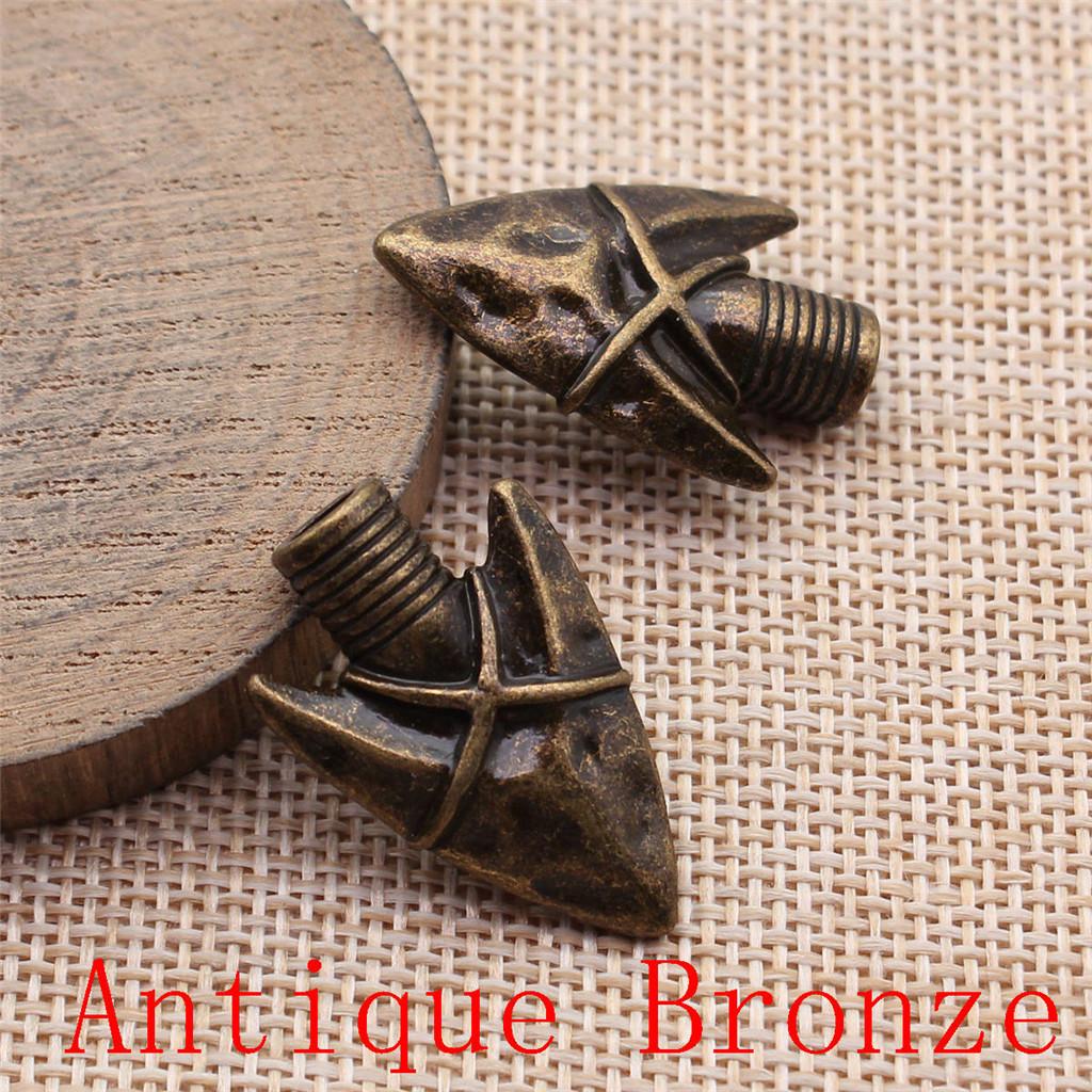 Bow Arrow Shaped Charms Pendant For Bracelet Necklace Jewelry Making Craft Findings
