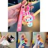 Adorable Sanrio Soft Rubber Keychain Wallets Ideal For Gifting And Collecting