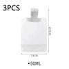1-10pcs Travel Portable Size Refillable Empty Squeeze Pouch Stand Up Spout Pouch Refillable Face Cream Squeezable Bags Leakproof