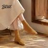 Legere Crew-Socken für Röcke Rüschen Damen Baumwolle Spitzensocken mit Rüschen Weich Atmungsaktiv Vintage-inspiriert Strumpfwaren Knöchel Tägliches Tragen Und Modisch