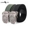 Cintura in Tela Spessa Allenamento all'Aperto Pantaloni Casual Fibbia in Lega Militare Cintura Resistente Unisex