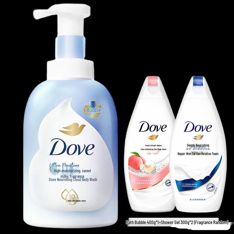 

Dove Deeply Nourishing Shower Foam & Shower Gel Set