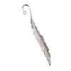 2Pcs Feather Bookmark Metal Book Mark Page Reading DIY Gifts Stationery for Home Study School Office