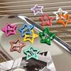 Set of 10 Hollow Star Hairpins Hair Clip Pentagram Hairpin Hair Clip Hairpin Hair Barrette Headwear Hair Pin for Girls
