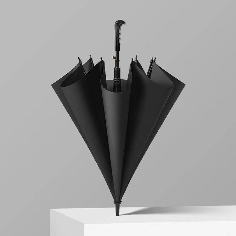 

Очень большой ветрозащитный автоматический зонт с 24 спицами для мужчин и женщин с логотипом на заказ