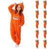 Kids Halloween Printed Flannel Pajamas for Cozy Sleepwear