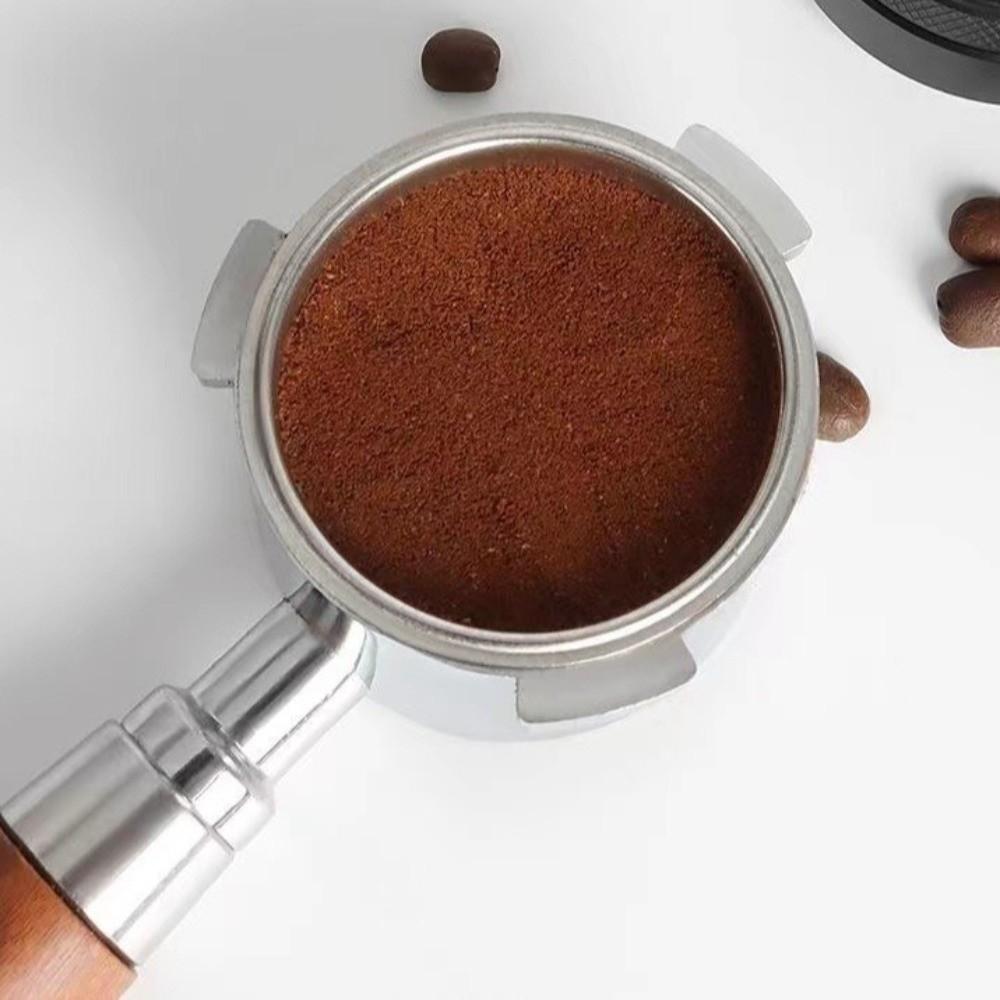 Slotted Coffee Distributor Threaded Bottom Adjustable Leveler Espresso Tamper  Espresso Tools