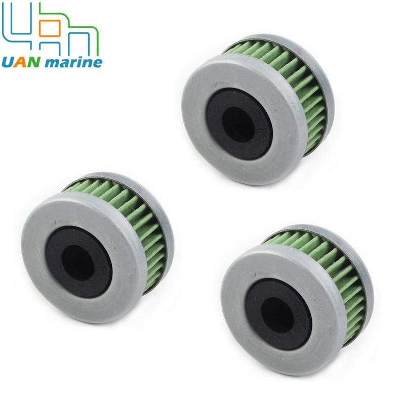 3Pcs 16911-ZZ5-003 Fuel Filter Element Marine Motor Water Separator for Honda Outboard BF 40 50 60 HP 4 Stroke