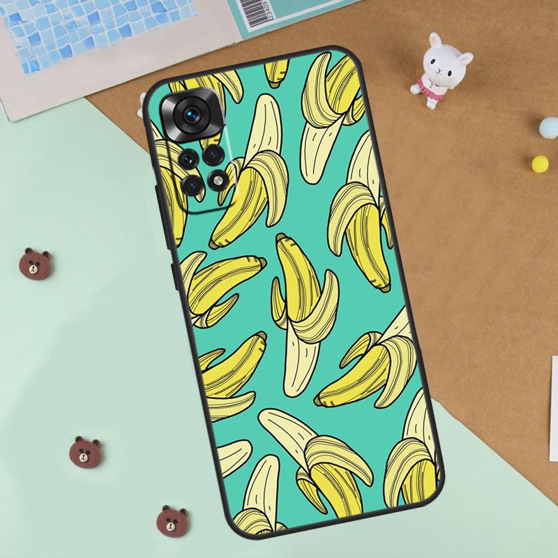 Tropical Summer Fruit Lemon Case For Xiaomi Redmi Note 14 13 12 9 10 11 Pro 10S 11S 12S Cover For Redmi 13C 10C 12C 14C