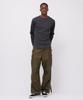 AVIREX DAILY RIB CREWNECK TEE 6153481 men's M charcoal
