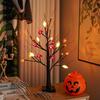 LED String Lights for Christmas, Easter, and Halloween - Birch Tree & Egg Design for Indoor/Outdoor Decor